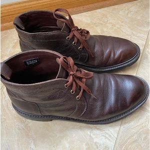 Allen Edmonds chukka boots water proof with ice grip technology  worn a few time